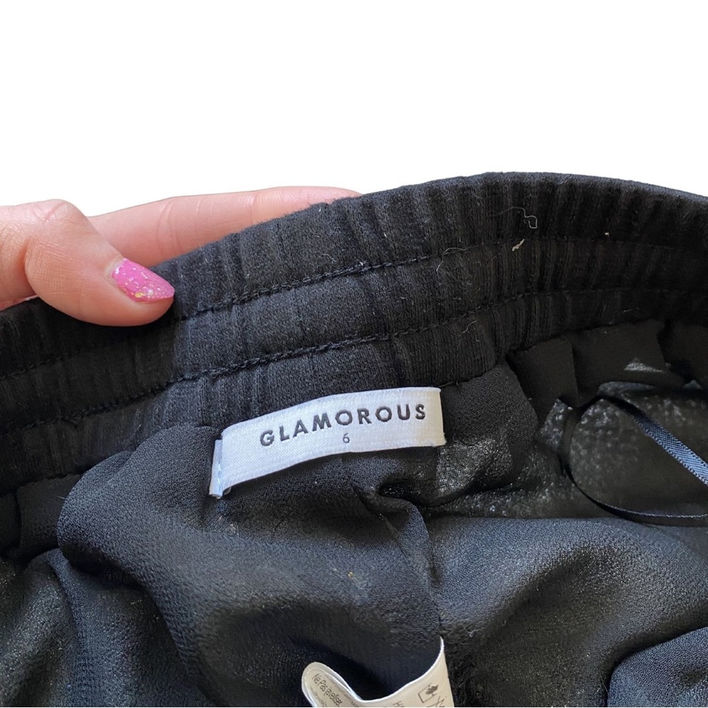 Women Sequin Holographic Sweatpant Size XS Rainbow Silver Jogger Pant Festival - Picture 8 of 15